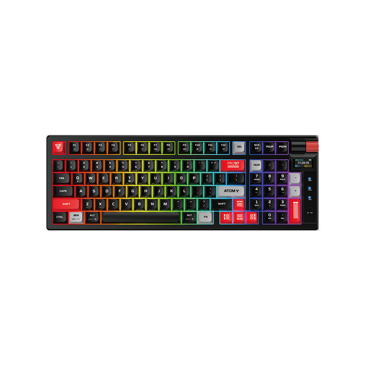کیبورد گیمینگ فنتک مدل ATOM PRO MK918BLUESWITCH