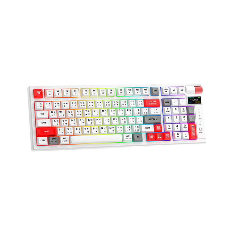 کیبورد گیمینگ فنتک مدل ATOM PRO MK918BLUESWITCH