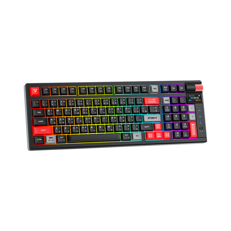کیبورد گیمینگ فنتک مدل ATOM PRO MK918BLUESWITCH