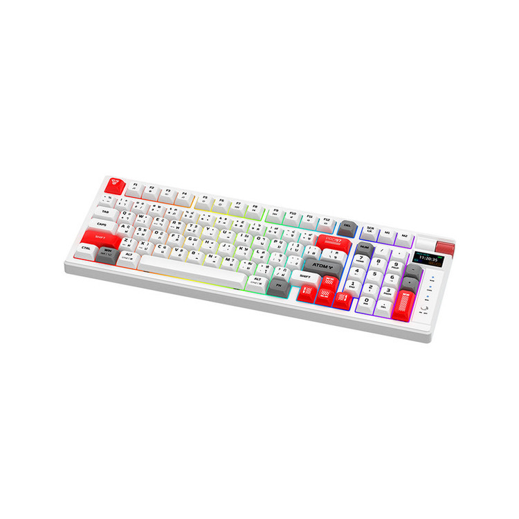 کیبورد گیمینگ فنتک مدل ATOM PRO MK918BLUESWITCH