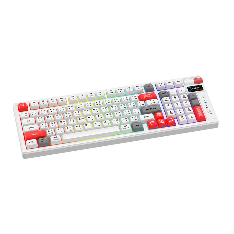 کیبورد گیمینگ فنتک مدل ATOM PRO MK918BLUESWITCH