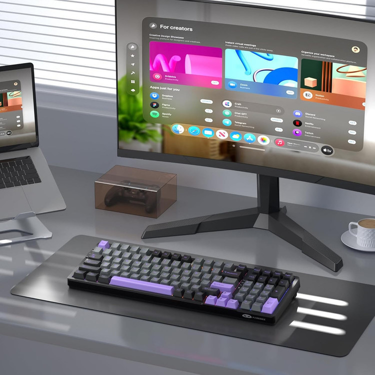 کیبورد مکانیکال مخصوص بازی میجگی مدل Light 100
