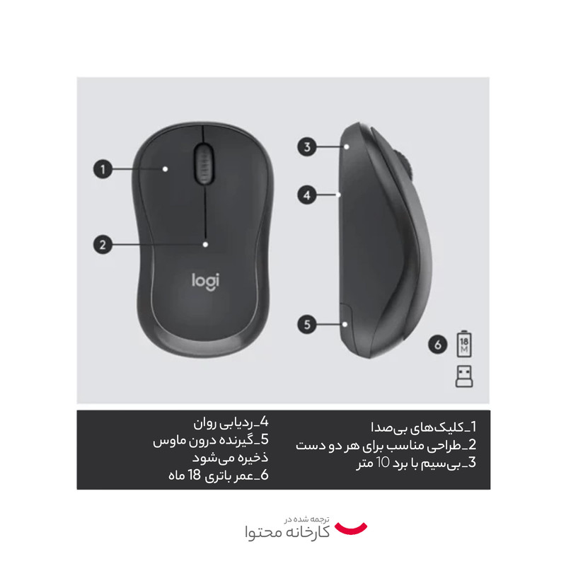 کیبورد و ماوس لاجیتک مدل MK295
