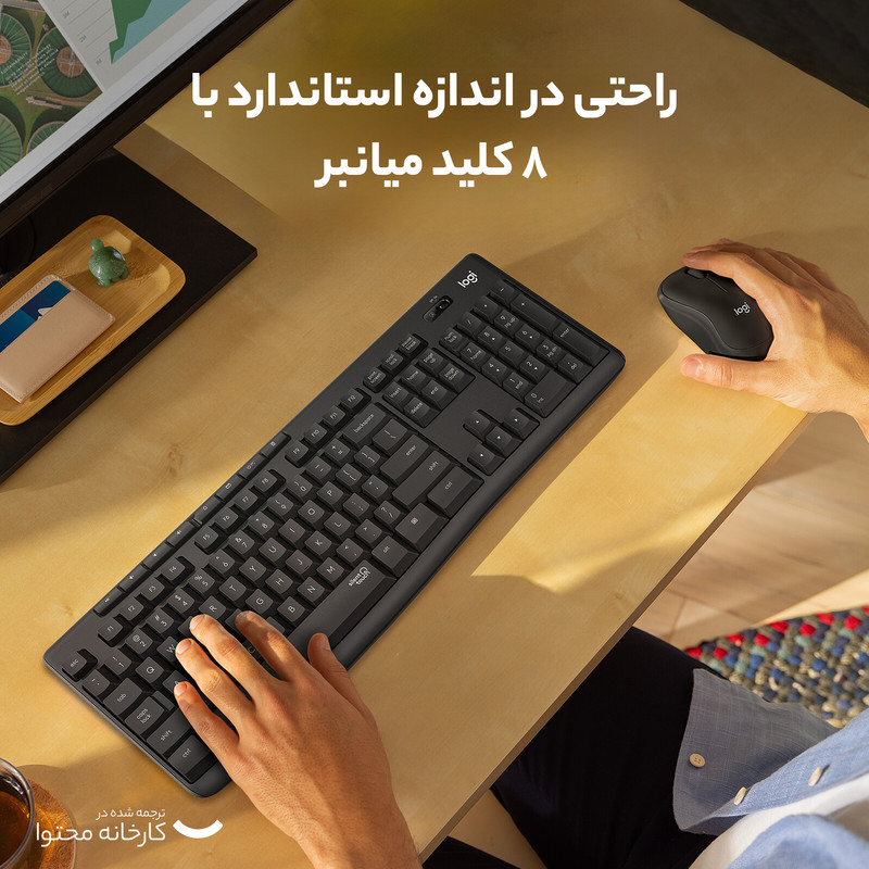 کیبورد و ماوس لاجیتک مدل MK295