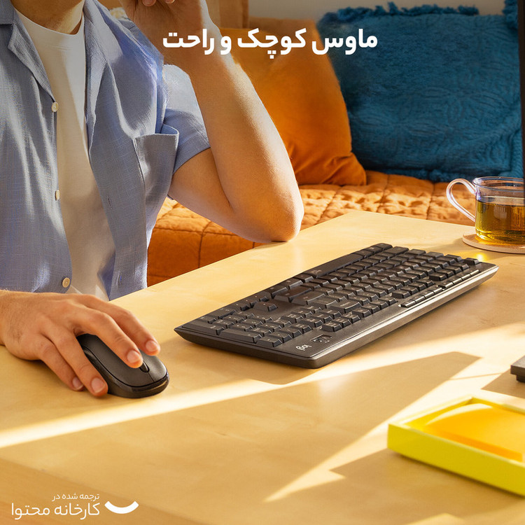کیبورد و ماوس لاجیتک مدل MK295
