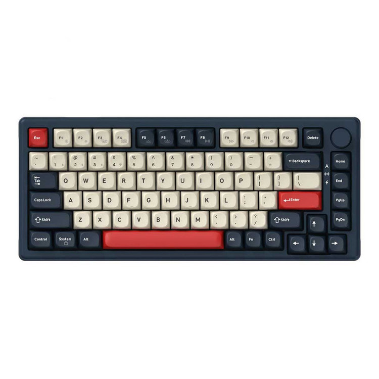 کیبورد بیسیم گیمینگ کیکورن مدل J2 Hot Swappable Brown Switch