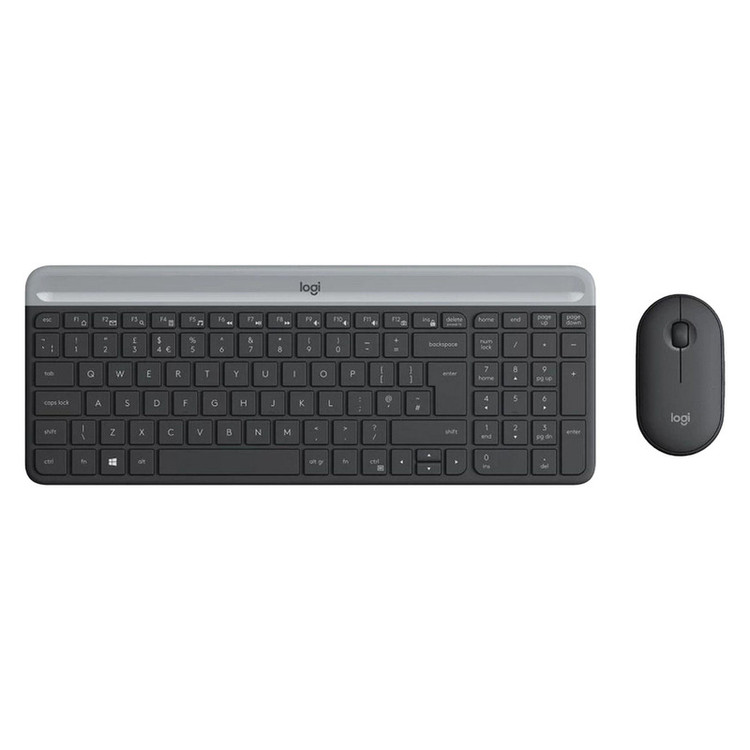 کیبورد و ماوس بیسیم لاجیتک مدل MK470، سوییچ ممبران، Full-Size