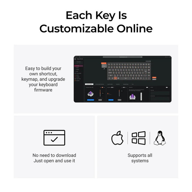 کیبورد گیمینگ کیکورن مدل K2 HE Magnetic Switch Custom Japan