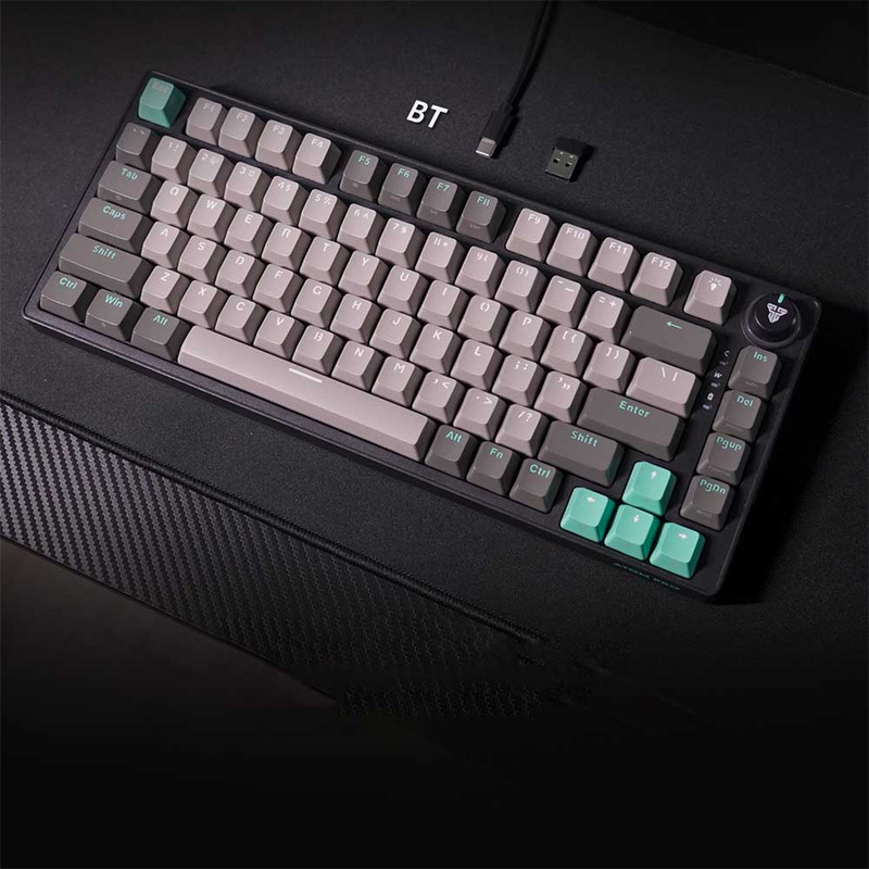 کیبورد مخصوص بازی فنتک مدل ATOM PRO83 MK913BLUESWITCH