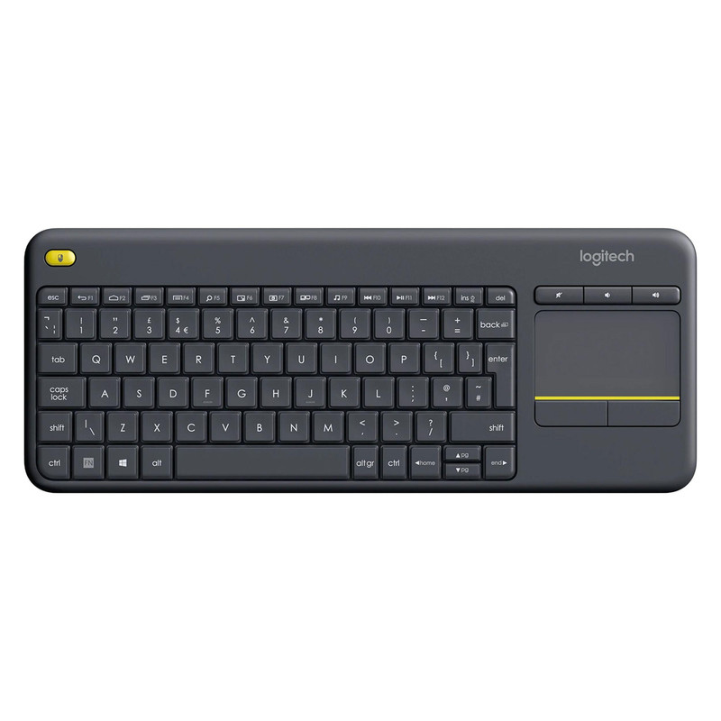 کیبورد بی سیم لاجیتک مدل K400 Plus، سوییچ ممبران، Tenkeyless