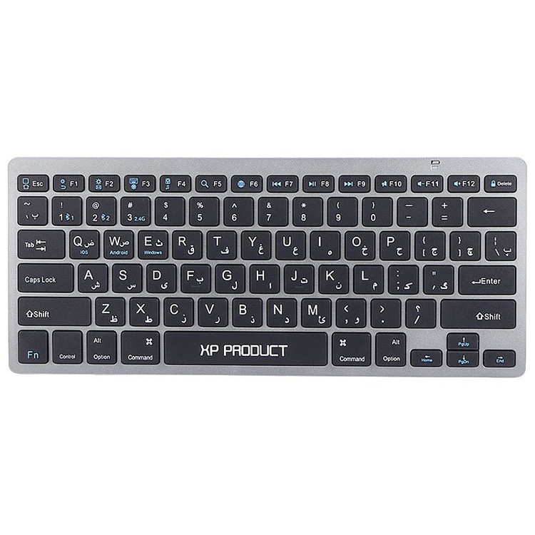 کیبورد بی سیم ایکس پی-پروداکت مدل XP-4600K، سوییچ ممبران، Tenkeyless