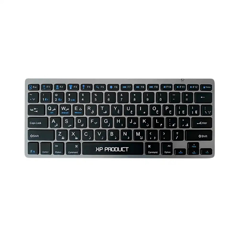 کیبورد بی سیم ایکس پی-پروداکت مدل XP-4600K، سوییچ ممبران، Tenkeyless