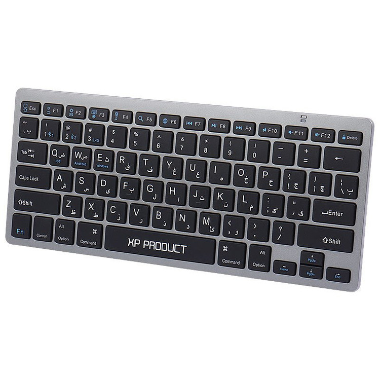 کیبورد بی سیم ایکس پی-پروداکت مدل XP-4600K، سوییچ ممبران، Tenkeyless