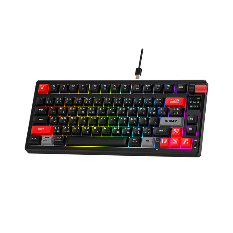 کیبورد مخصوص بازی فنتک مدل ATOM PRO79 MK917BLUESWITCH