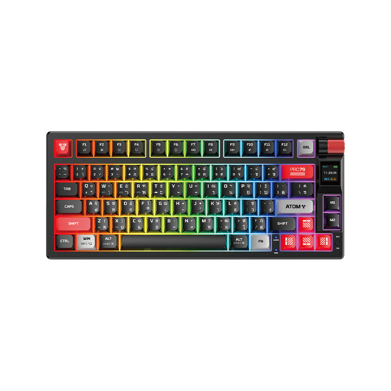 کیبورد مخصوص بازی فنتک مدل ATOM PRO79 MK917BLUESWITCH