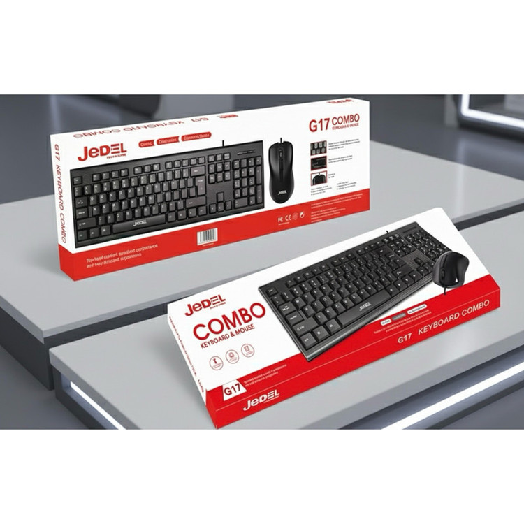کیبورد و ماوس جدل مدل G17COMBO