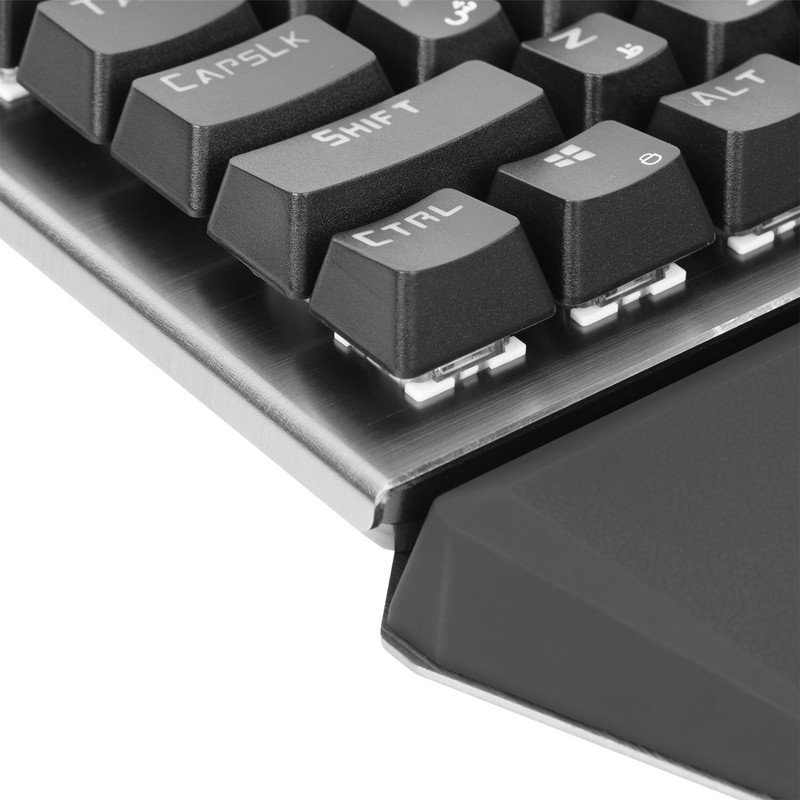 کیبورد گیمینگ گرین مدل GK803-RGB، مکانیکال سوییچ آبی، Full-Size، نورپردازی RGB