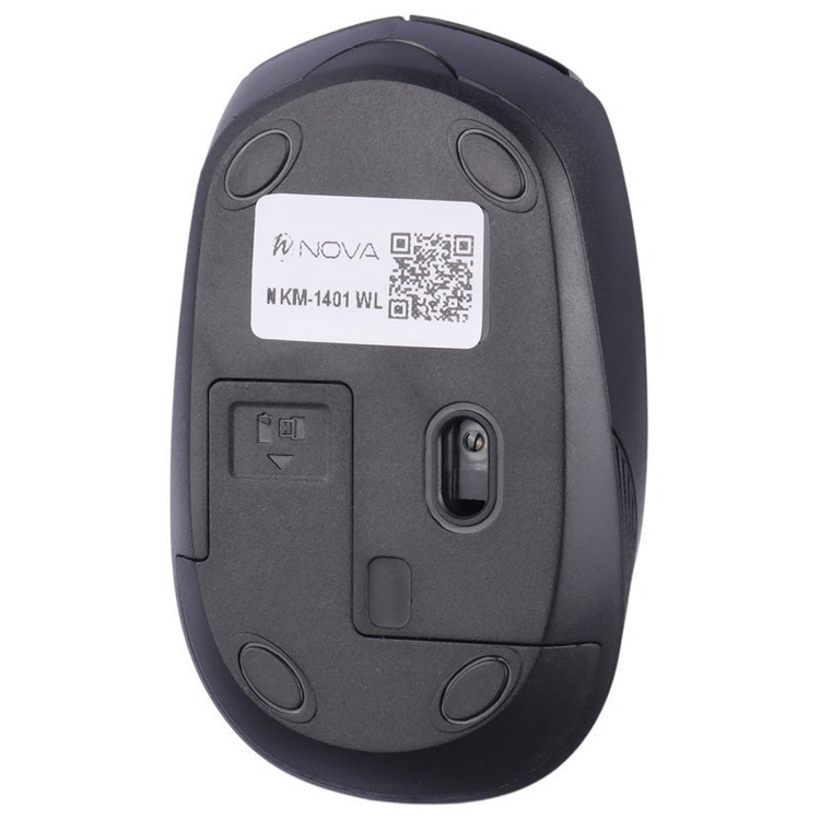 کیبورد و ماوس بی سیم نوا مدل NKM-1401WL