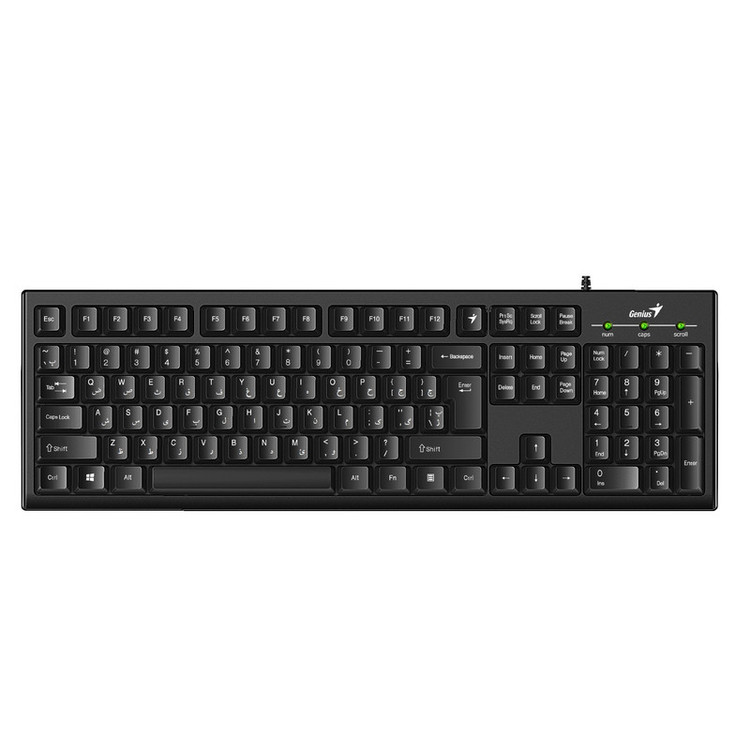 کیبورد جنیوس مدل Smart KB-100، سوییچ ممبران، Full-Size