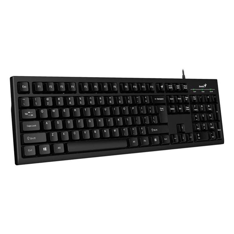 کیبورد جنیوس مدل Smart KB-100، سوییچ ممبران، Full-Size