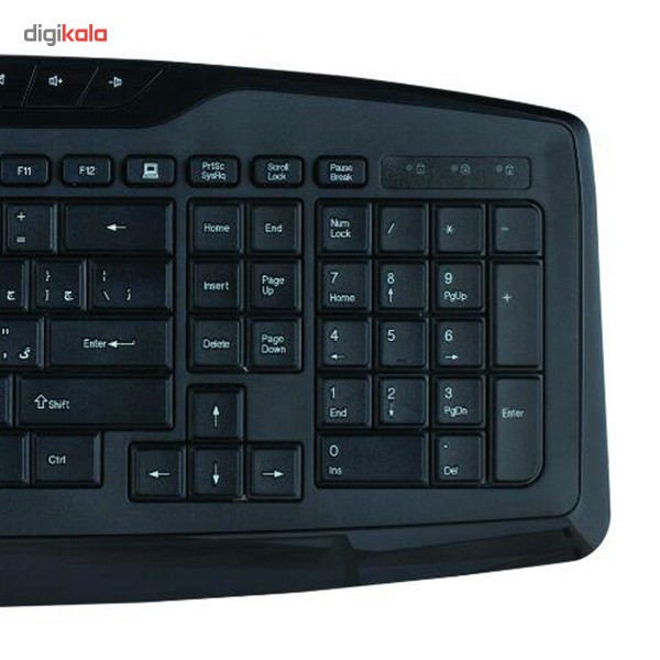 کیبورد گرین مدل GK-501 با حروف فارسی