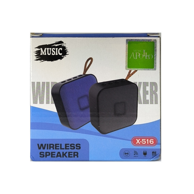 اسپیکر بلوتوثی قابل حمل موزیک آپولو مدل True Wireless 516