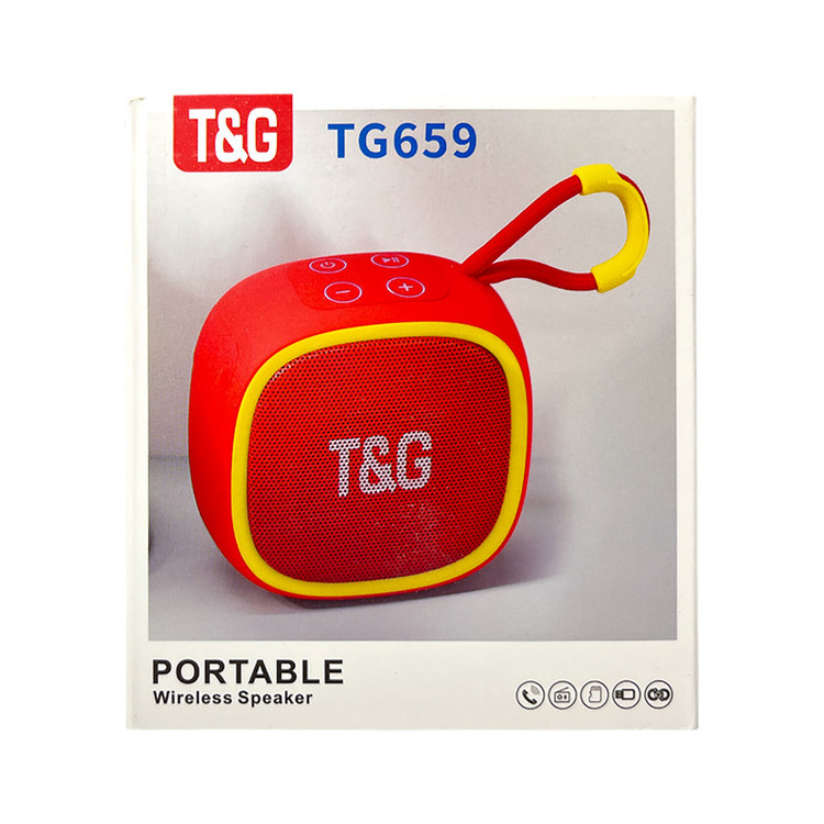 اسپیکر بلوتوثی قابل حمل تی اند جی مدل TG659