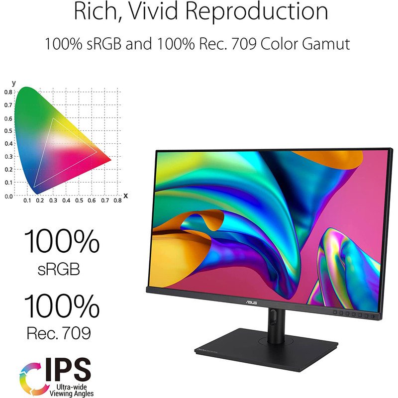 مانیتور ایسوس مدل ProArt Display PA328QV سایز 31.5 اینچ
