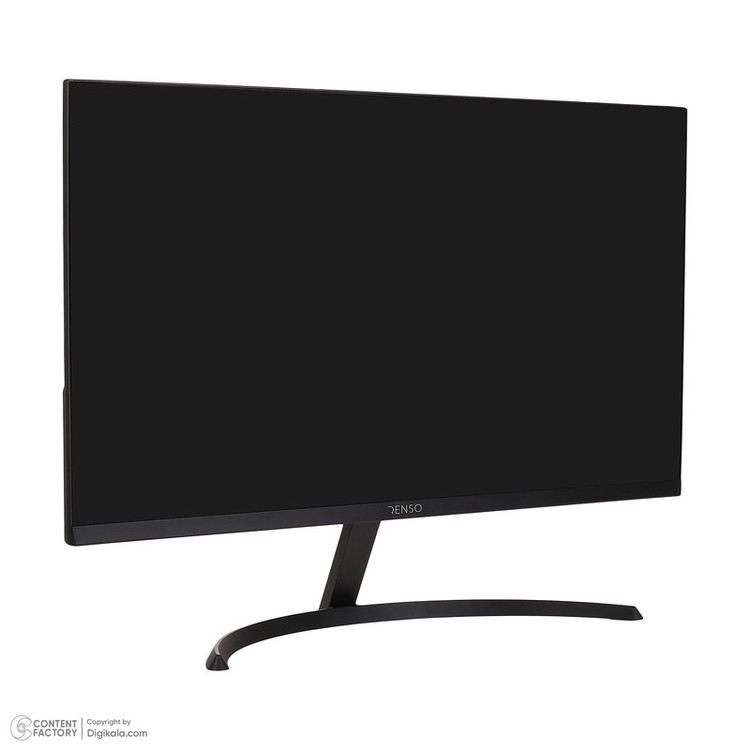 مانیتور رنسو مدل RM-24PRIME سایز 24 اینچ، رزولوشن Full HD، پنل IPS، نرخ بروزرسانی تصویر 100 هرتز، نسبت تصویر 16:9، یک پورت HDMI، یک پورت Displayport و یک پورت VGA به همراه ماوس