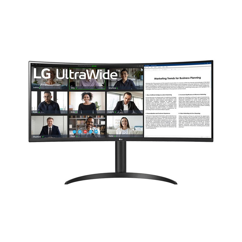 مانیتور 34 اینچ ال جی مدل 34WR55QK-B
