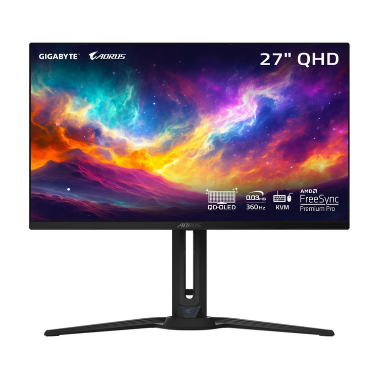 مانیتور گیمینگ 27 اینچ گیگابایت آروس مدل FO27Q3
