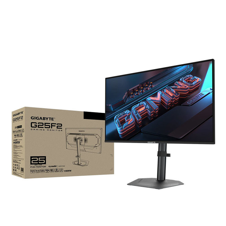 مانیتور گیمینگ 24.5 اینچ گیگابایت مدل G25F2