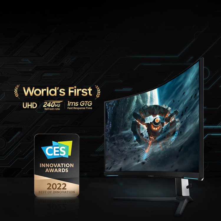 مانیتور مخصوص بازی سامسونگ مدل LS32BG850 سایز 32 اینچ