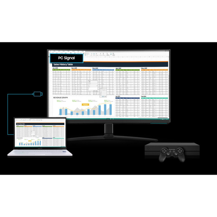 مانیتور مخصوص بازی سامسونگ مدل LS32BG850 سایز 32 اینچ