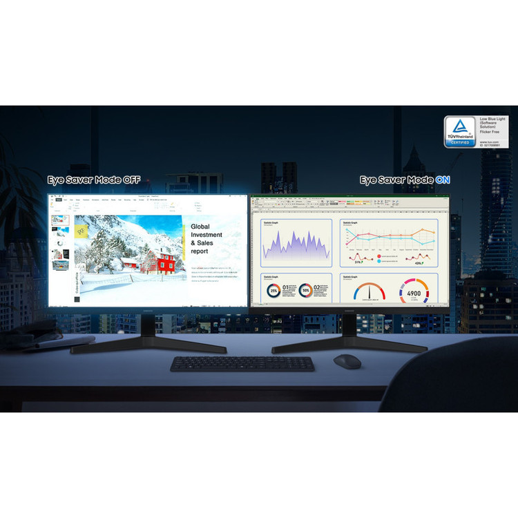 مانیتور 22 اینچ سامسونگ مدل Essential Monitor S3 S31C LS22C310EAMXUE