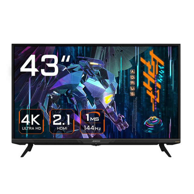 مانیتور 43 اینچ گیگابایت مدل AORUS FV43U-EK