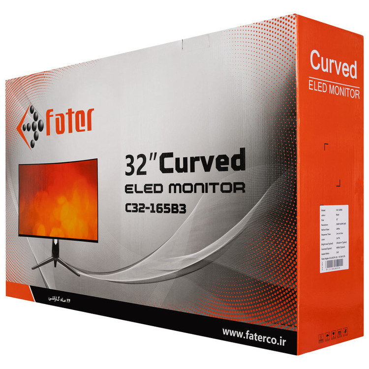 مانیتور گیمینگ 32 اینچ فاطر مدل C32-165B3