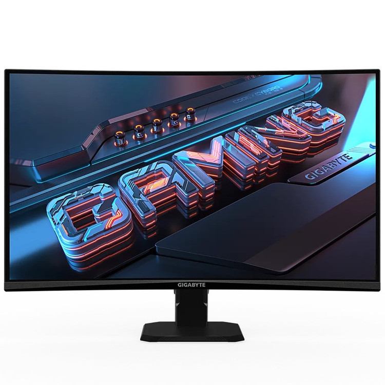 مانیتور خمیده گیمینگ 27 اینچ گیگابایت مدل GS27FC-EK
