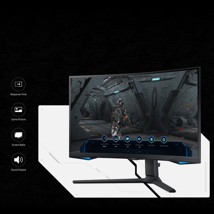 مانیتور مخصوص بازی سامسونگ مدل LS32BG650 سایز 32 اینچ