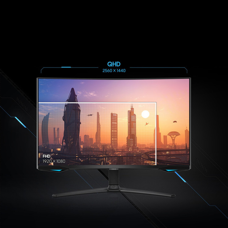مانیتور مخصوص بازی سامسونگ مدل LS32BG650 سایز 32 اینچ