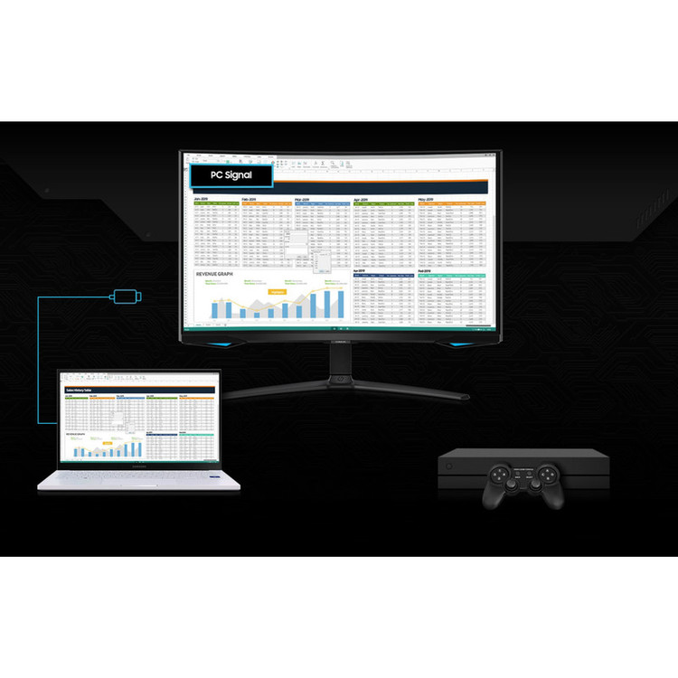 مانیتور مخصوص بازی سامسونگ مدل LS32BG650 سایز 32 اینچ