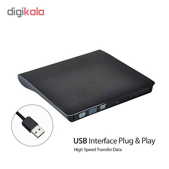 درایو DVD اکسترنال usb3 اکسون مدل pop-up