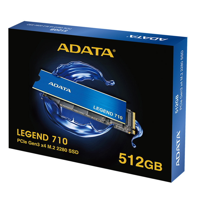 اس اس دی اینترنال PCIe Gen3 x4 ای دیتا مدل LEGEND 710 ظرفیت 512 گیگابایت