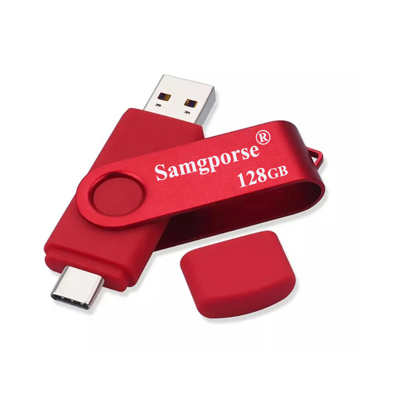 فلش مموری سمگپرس مدل OTG USB Type C ظرفیت 128 گیگابایت