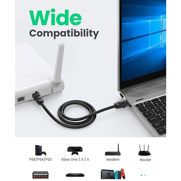 کابل شبکه CAT8 یوگرین مدل NW121-70327