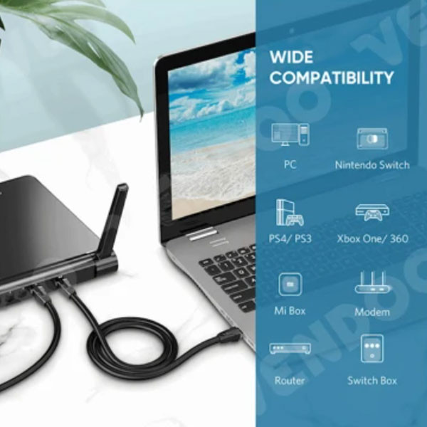 کابل شبکه CAT8 یوگرین مدل NW121-70327