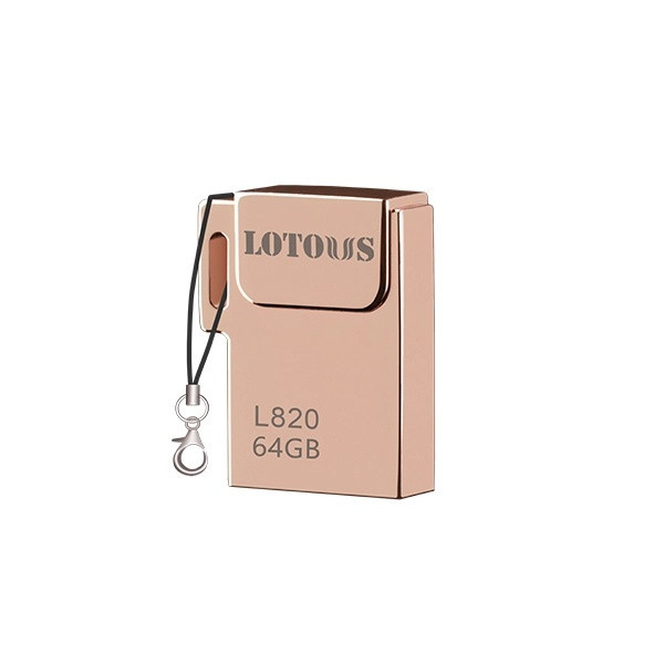 فلش مموری لوتوس مدل L-820 ظرفیت 64گیگابایت بارابط USB2.0