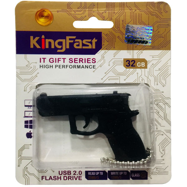 فلش مموری کینگ فست مدل Gun WA-12 ظرفیت 32 گیگابایت با رابط USB