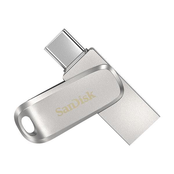 فلش مموری سن دیسک مدل Ultra Dual Drive Luxe ظرفیت 64 گیگابایت با رابط USB-C