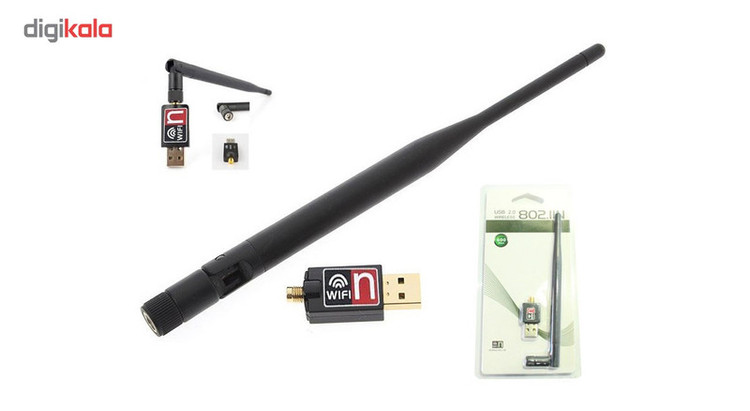 کارت شبکه usb بی سیم مدل 802